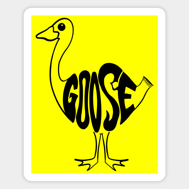 Goose x Phish (Black Ink) Magnet by Scum & Villainy